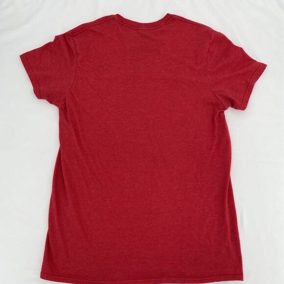 Disney Duck Tales Graphic T-Shirt Red Short Sleeve Crew Neck Donald Men's M - Picture 3 of 7